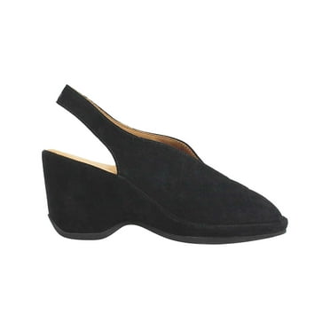 L'Amour des Pieds Womens Odetta Suede Peep Toe Casual Platform Sandals