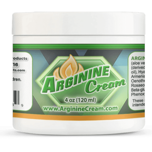 L Arginine Cream - Nitric Oxide Support Supplement for Men & Women - Unscented (4 Ounces)
