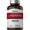 thumbnail image 1 of L-Arginine HCL 1000 mg | 120 Caplets for Men and Women | by Piping Rock, 1 of 7