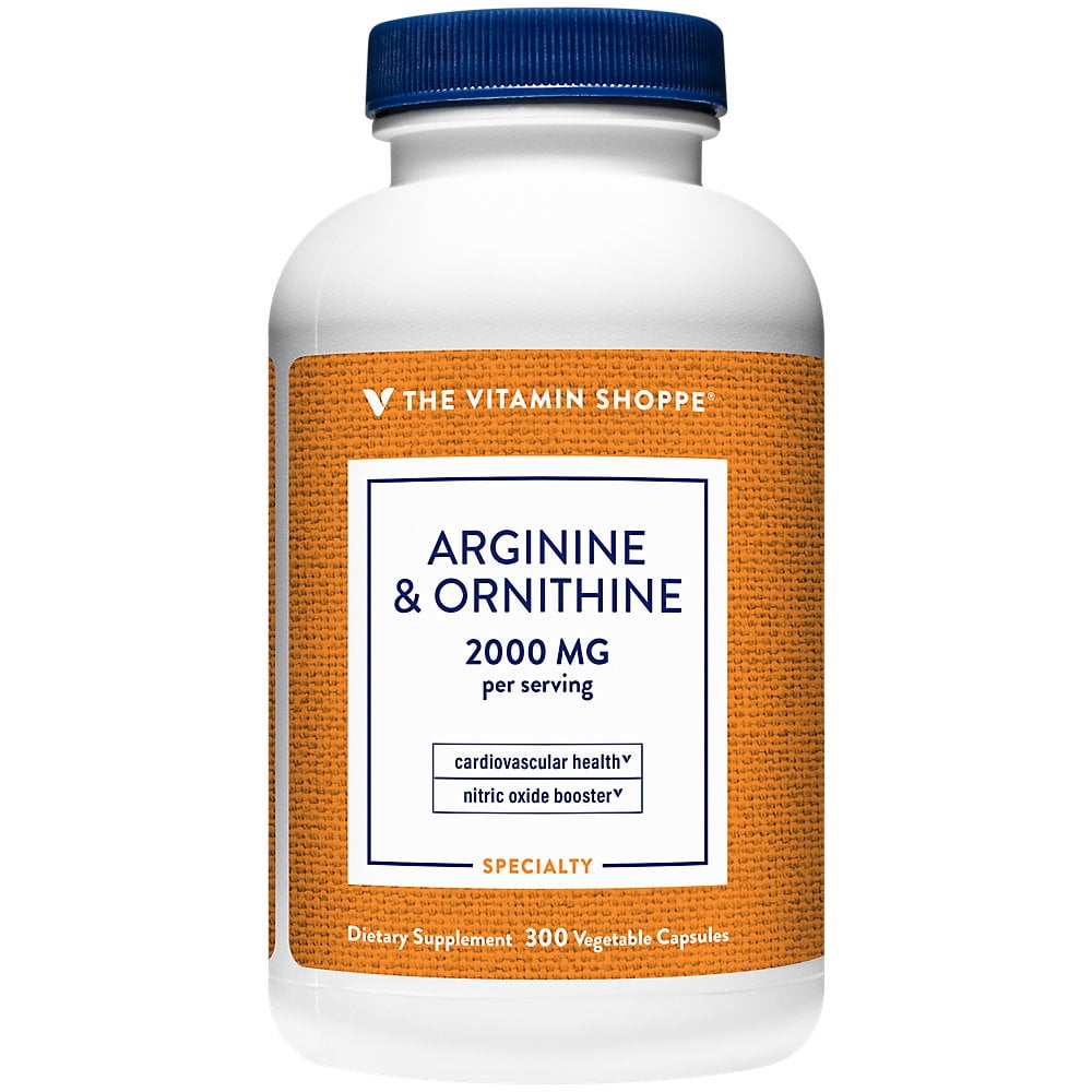 LArginine & Ornithine ? Supports Cardiovascular Health & Nitric Oxide