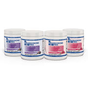 L-Arginine Pro Nitric Oxide Booster - 5500mg L-Arginine, 1100mg L-Citrulline Cardio Health, 4-Pack Jars, Grape/Raspberry