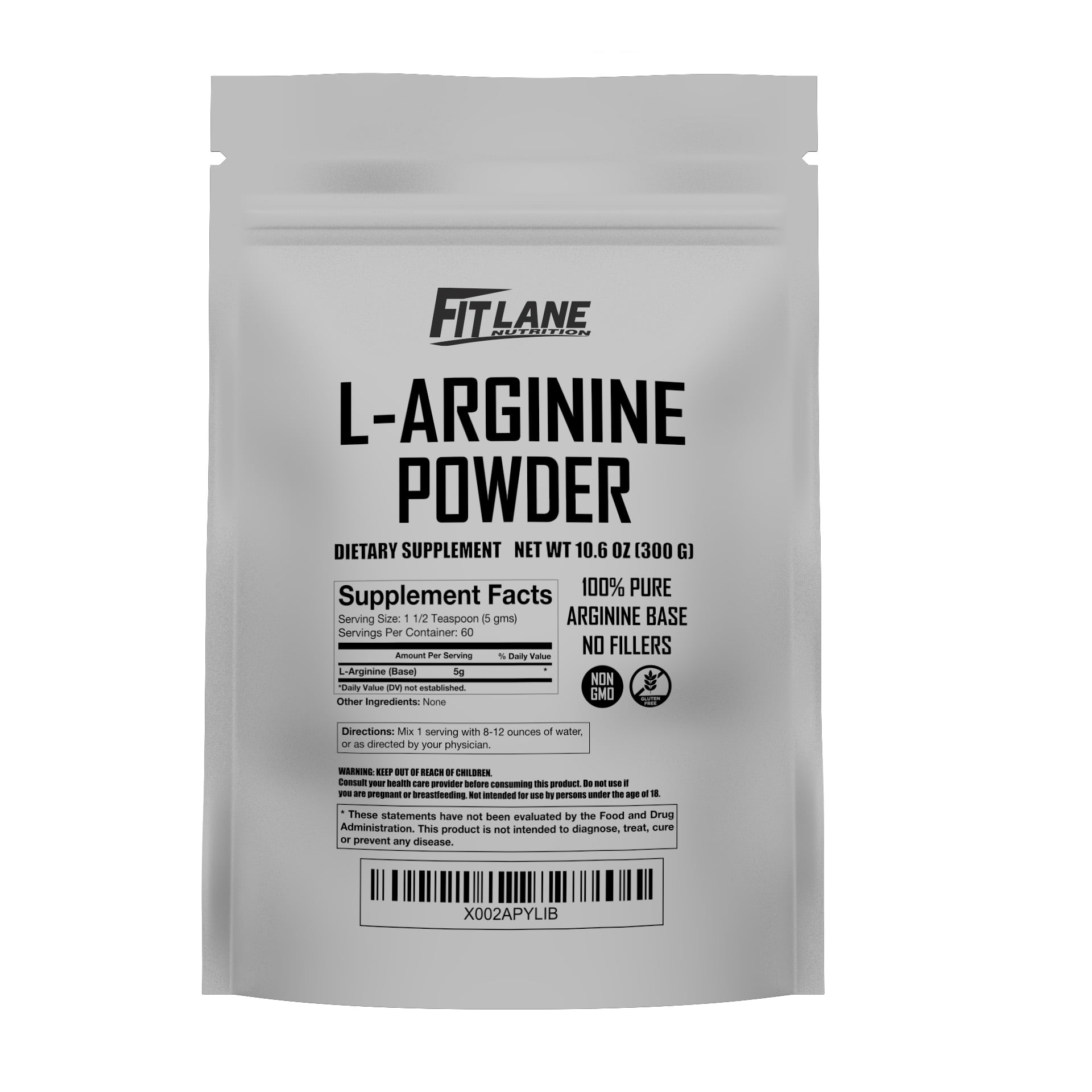 LArginine Supplement 300 gms Nitrous Oxide Powder for Blood Flow
