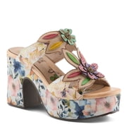 L`Artiste Ballofire Women s Floral Platform Sandal with Bold Style & Comfort