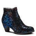 thumbnail image 1 of L`Artiste Dessa Women's Bootie with Eye-catching Metallic & Animal Print Design, 1 of 8