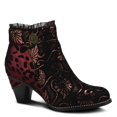 thumbnail image 1 of L`Artiste Dessa Women's Bootie with Eye-catching Metallic & Animal Print Design, 1 of 8