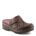 thumbnail image 1 of L`Artiste Sova Women's Clog with Hand-painted Leather and All-day Comfort, 1 of 8