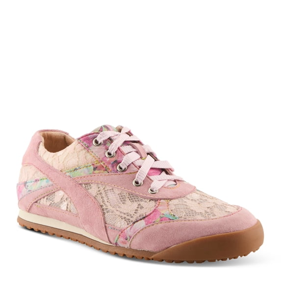 L`Artiste Wavehello Women’s Fashion Sneaker with Cushioned Leather Comfort