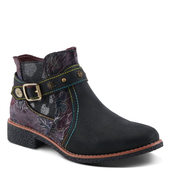 L`Artiste Airies Women's Chelsea Boot with Luxurious Plush Comfort and Unique Artistic Style