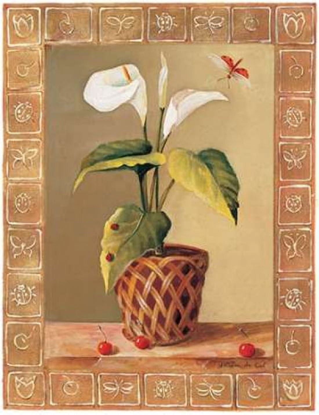 L Arum Canvas Art - Milieu du Ciel (18 x 24)