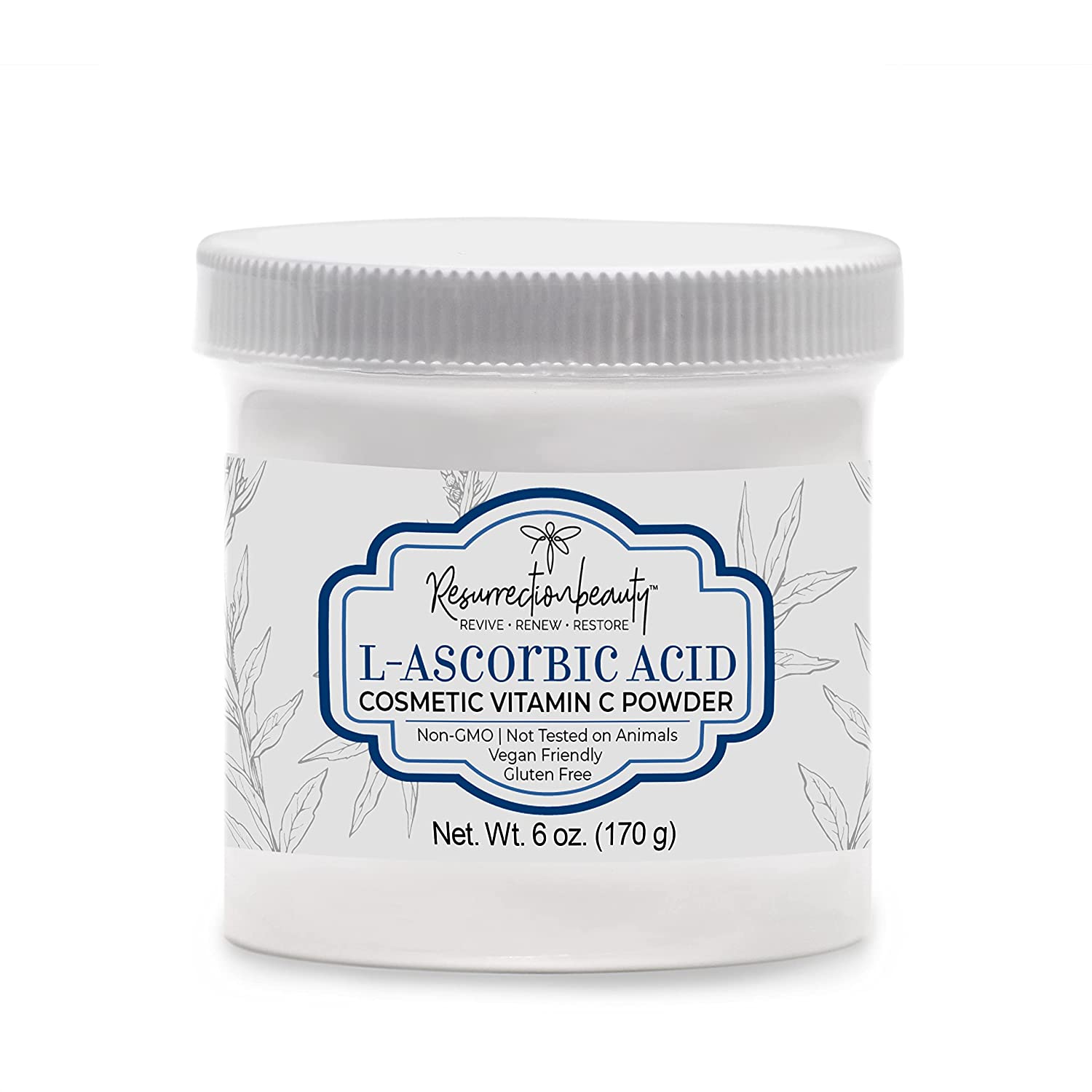 LAscorbic Acid Powder (Cosmetic Vitamin C Powder for Face) to Make
