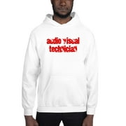L Audio Visual Technician Cali Style Hoodie Pullover Sweatshirt By Undefined Gifts