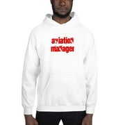 L Aviation Manager Cali Style Hoodie Pullover Sweatshirt By Undefined Gifts