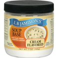 L.B. Jamison's Cream Flavored Soup Base, 7 oz (Pack of 6)