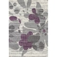 thumbnail image 1 of L'BAIET Amy Grey Floral 2' x 6' Rug, 1 of 4