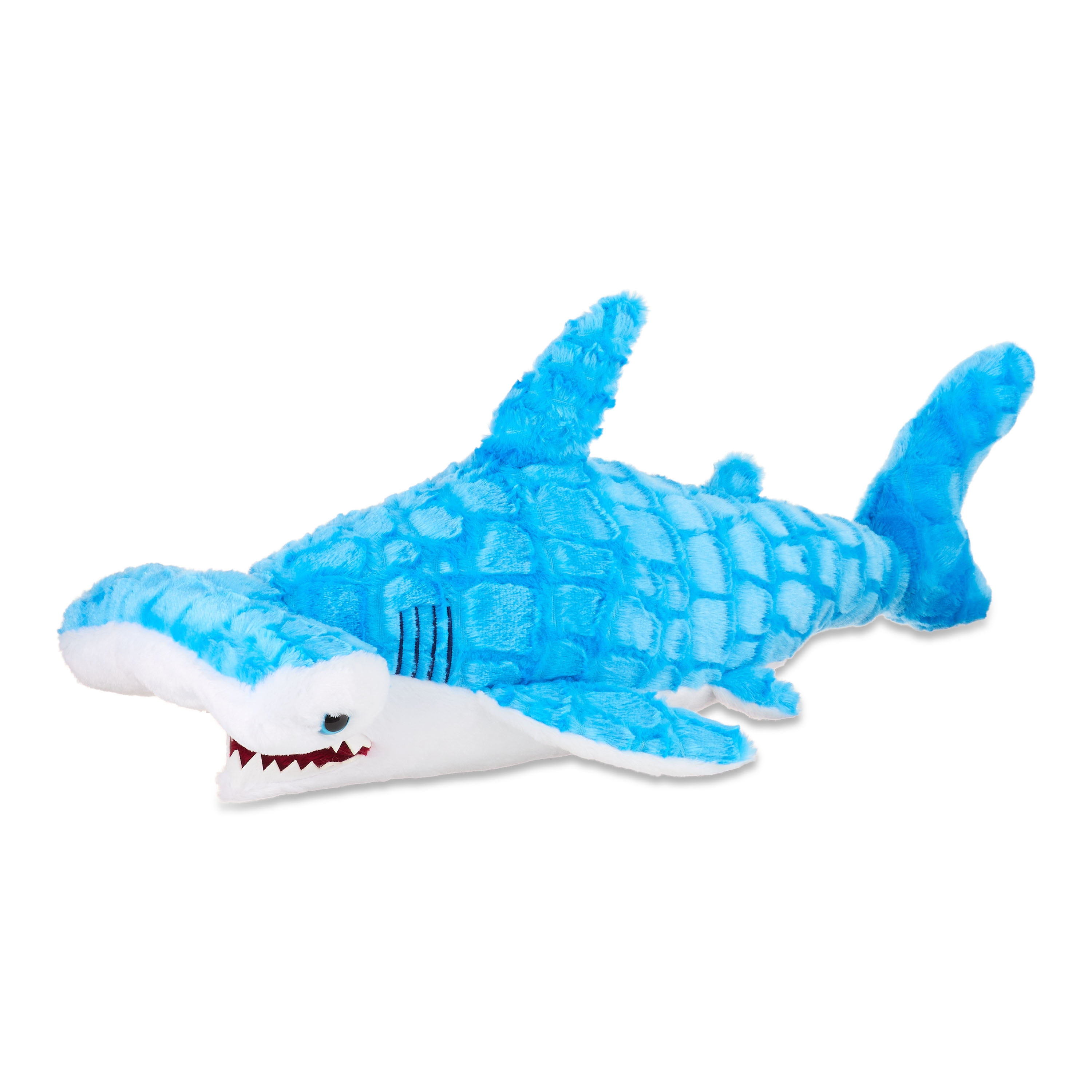 Large Hammerhead Shark Plush, Blue, 10", Valentine's Day by Way To Celebrate