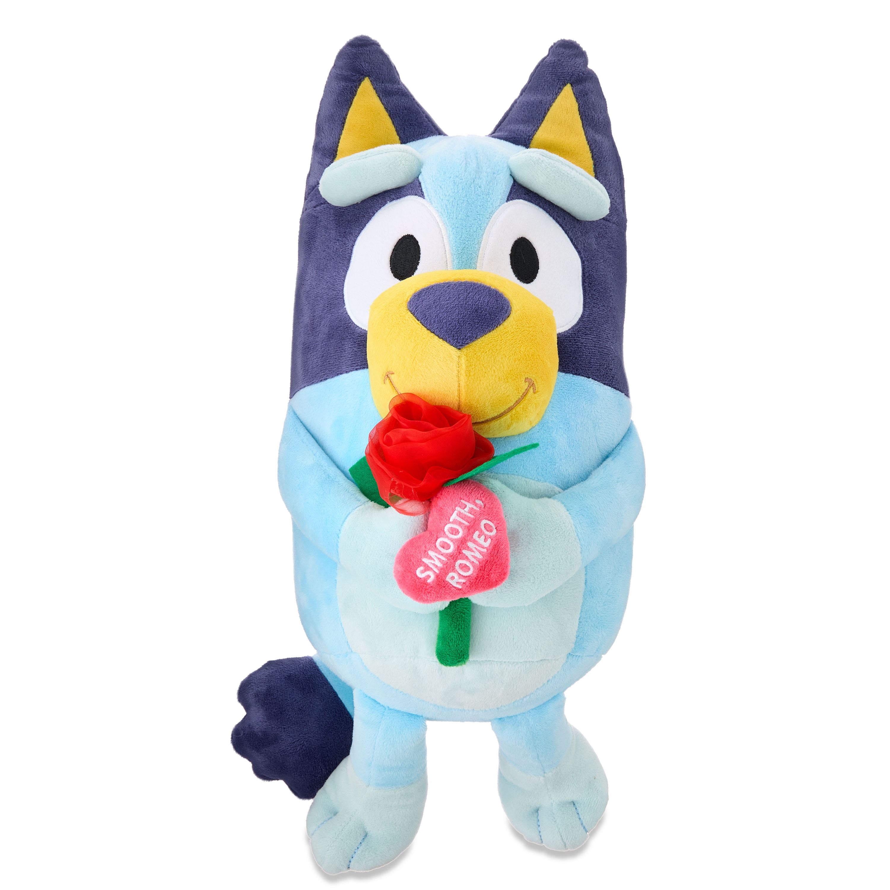 Large Bluey Plush, Valentine's Day, by Ruz