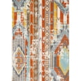 thumbnail image 1 of L'Baiet Ava Orange Boho 5' x 7' Rug, 1 of 5