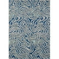 thumbnail image 1 of L-Baiet CH244B46 4 x 6 ft. Dita Graphic Rug, Blue, 1 of 7