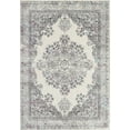 thumbnail image 1 of L'Baiet Daisy White Oriental 2' x 6' Rug, 1 of 5