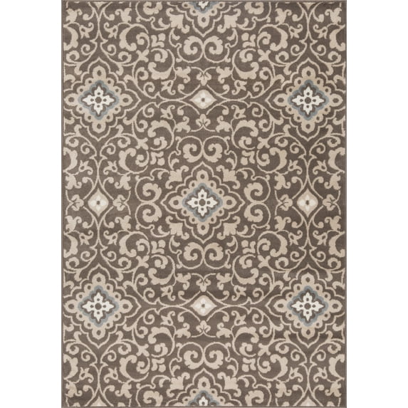 L'Baiet Dakota Brown Transitional 2' x 3' Rug