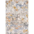 thumbnail image 1 of L'Baiet Lena Neutral Area Rug | Blue | 4' x 6' | Aesthetic Rugs Carpet for Living Room, Bedroom, Office, Dining Table, Hallway, Farmhouse | Abstract Bohemian Boho Accent Soft Floor Home Decor, 1 of 8