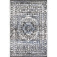 thumbnail image 1 of L'Baiet Lina Neutral Area Rug | Blue | 4' x 6' | Aesthetic Rugs Carpet for Living Room, Bedroom, Office, Dining Table, Hallway, Farmhouse | Abstract Bohemian Boho Accent Soft Floor Home Decor, 1 of 7