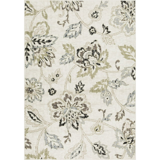 L'Baiet Maya Green Floral 8' x 10' Rug
