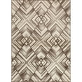 thumbnail image 1 of L'Baiet Mila Beige Geometric 4 ft. x 6 ft. Area Rug, 1 of 4