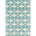thumbnail image 1 of L'Baiet Zoe Blue Geometric 4' x 6' Rug, 1 of 5