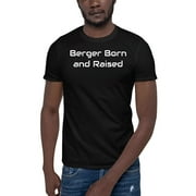 L Berger Born And Raised Short Sleeve Cotton T-Shirt By Undefined Gifts