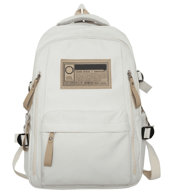 Cfpolar Wolf Galaxy Backpack - 14" Laptop Compartment, Water Resistant, For School, Travel, Hiking