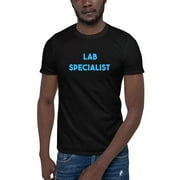 L Blue Lab Specialist Short Sleeve Cotton T-Shirt By Undefined Gifts