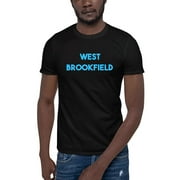 L Blue West Brookfield Short Sleeve Cotton T-Shirt By Undefined Gifts