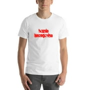 L Bosnia Herzegovina Cali Style Short Sleeve Cotton T-Shirt By Undefined Gifts