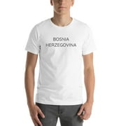 L Bosnia Herzegovina T Shirt Short Sleeve Cotton T-Shirt By Undefined Gifts