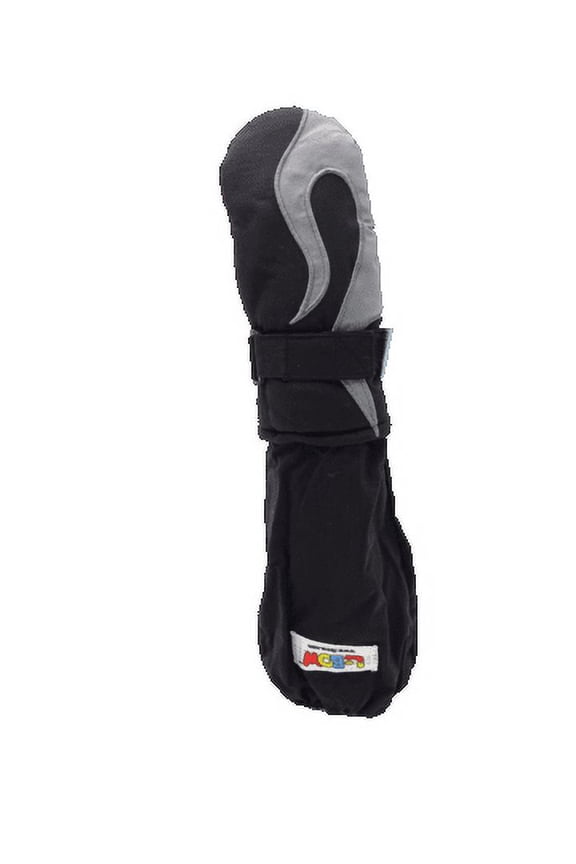 Extended Gauntlet Flame Mitten Medium Grey