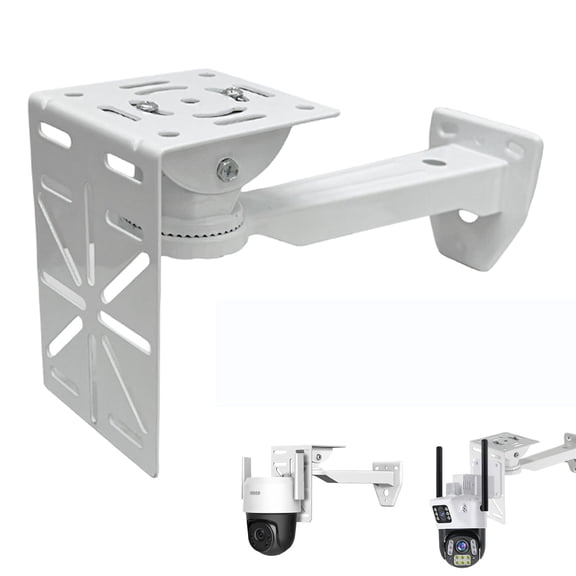 L-Bracket + Wall Mount Bracket for Security Cameras