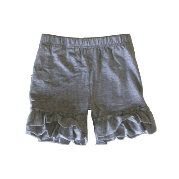 L C Boutique Girls Double Ruffle Pull On Jersey Ankle Pants Sizes 2 to 12