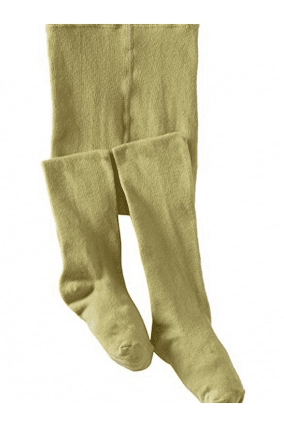 Girls Winter Weight Organic Footed Tights Sizes from 1 to 15 Years