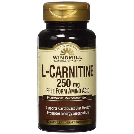 L-CARNITINE CAPS 250 MG WMILL Size: 50