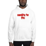 L Carolina For Life! Cali Style Hoodie Pullover Sweatshirt By Undefined Gifts