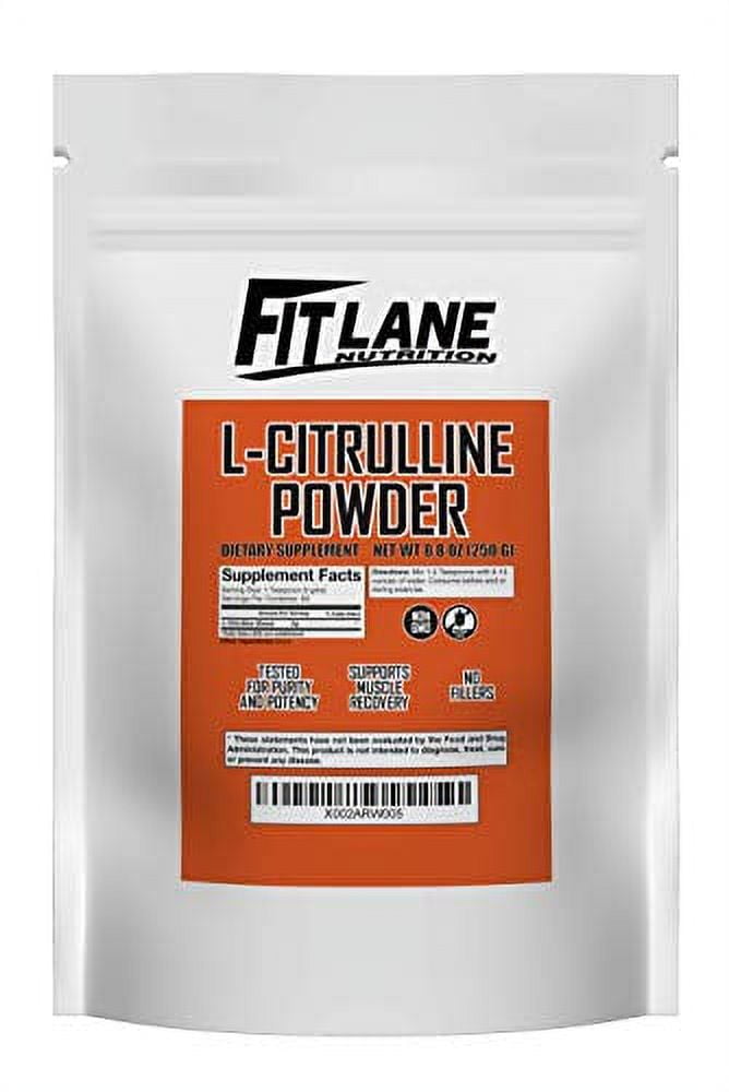 LCitrulline Powder 250 Grams Bulk Free Form Amino Acid Supplement