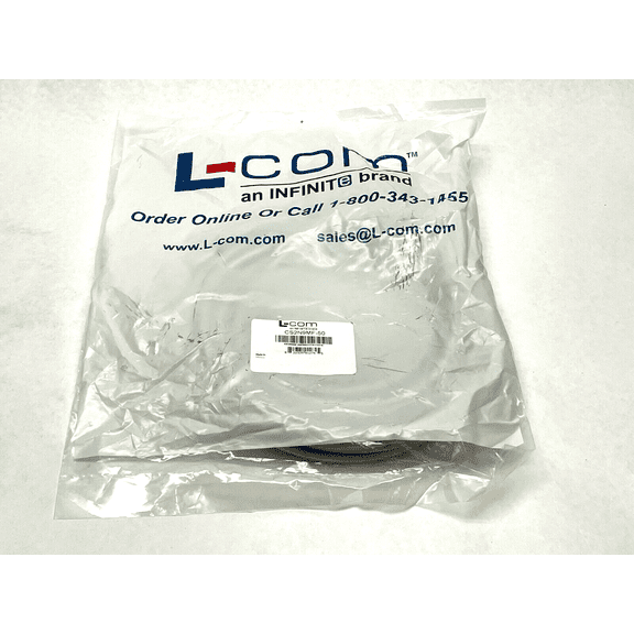 L-Com CS2N9MF-50 D-Sub Cable 50ft Length