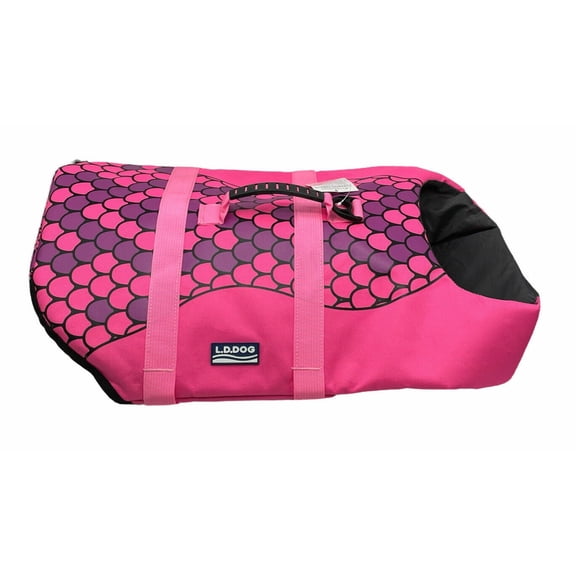 L.D.Dog Ripstop Life Jacket for Dogs, Pink