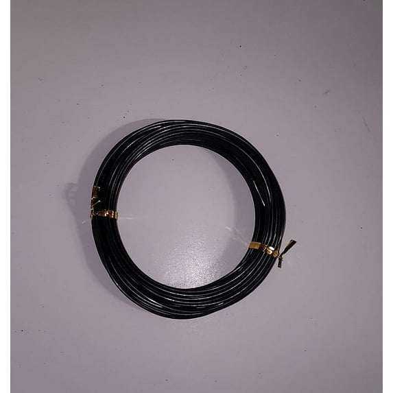 L & D Garden Goods Inc. Bonsai Wire 2.0mm Black Color In Aluminum (1 Pack)