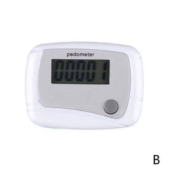 L Digital Step Pedometer Walking Crie Coter R Dis✨ Belt T3Z5