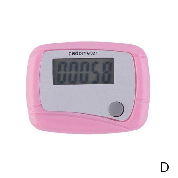 L Digital Step Pedometer Walking Crie Coter R Dis✨ Belt U7G0