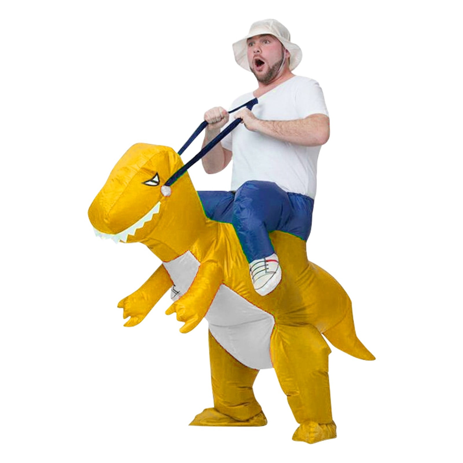 (L)Dino Kids Inflatable Dinosaur Cartoon Novelty Performer Outfit