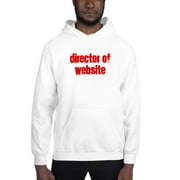 L Director Of Website Cali Style Hoodie Pullover Sweatshirt By Undefined Gifts