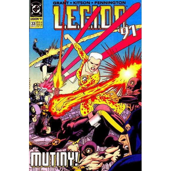L.E.G.I.O.N. #33 VF ; DC Comic Book